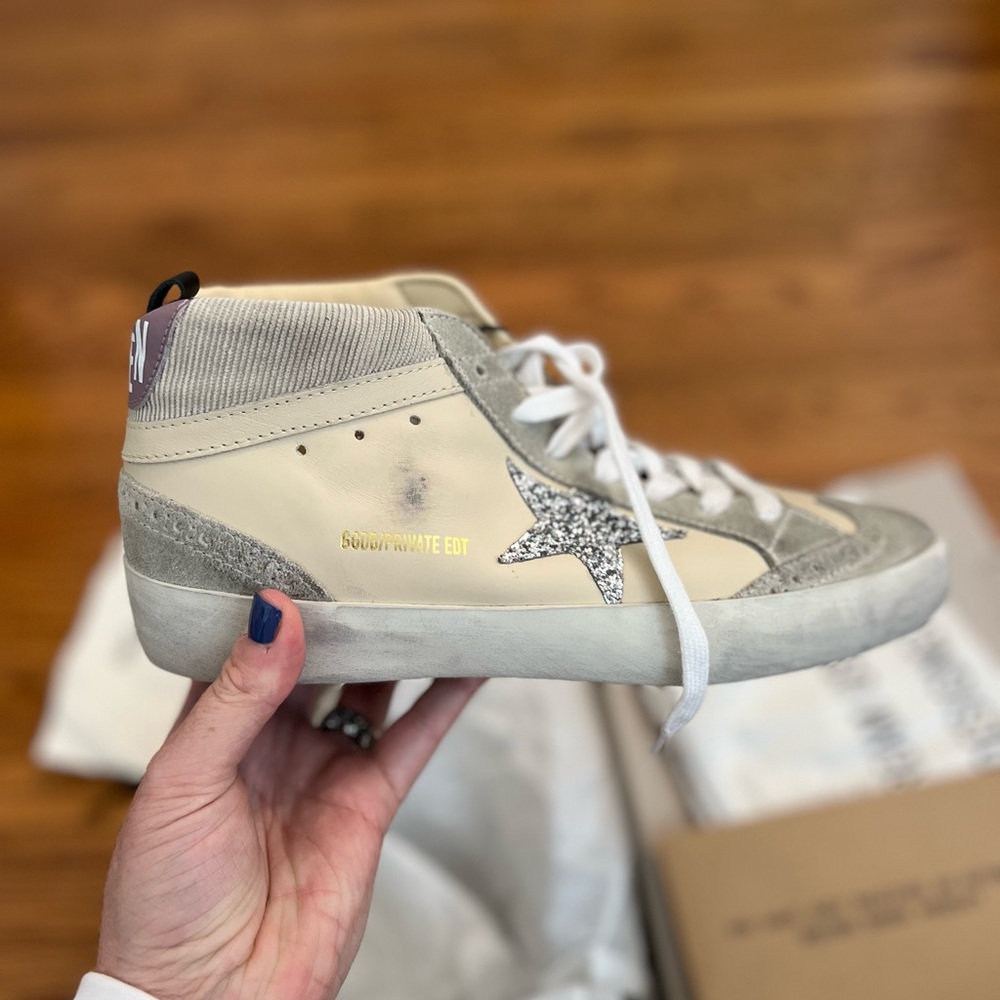 Golden Goose Mid Star Double Quarter size 39, NWT and box